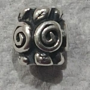 Authentic Pandora swirl charm
